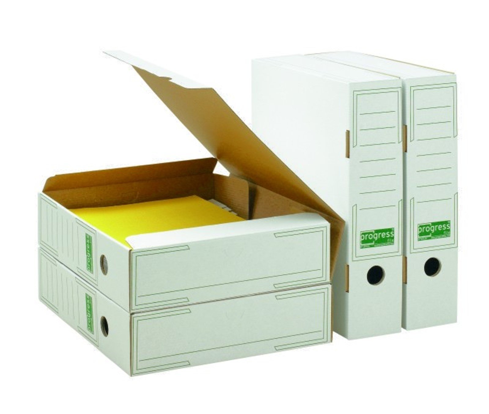 BIANCO Ablagebox 320 x 253 x 72 mm Weiß | Paketklasse S | DPD Kartons