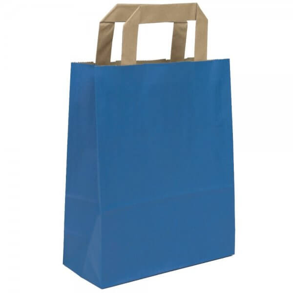 Papiertragetaschen 32 + 12 x 40 Blau